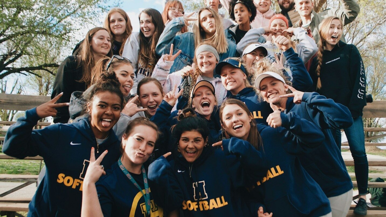 group of teenager taking group photo